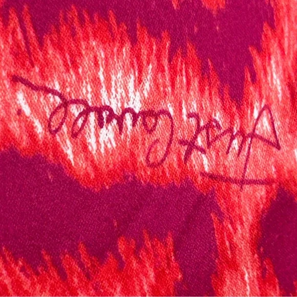 Just Cavalli Satin Animal Print Dress - Picture 9 of 12